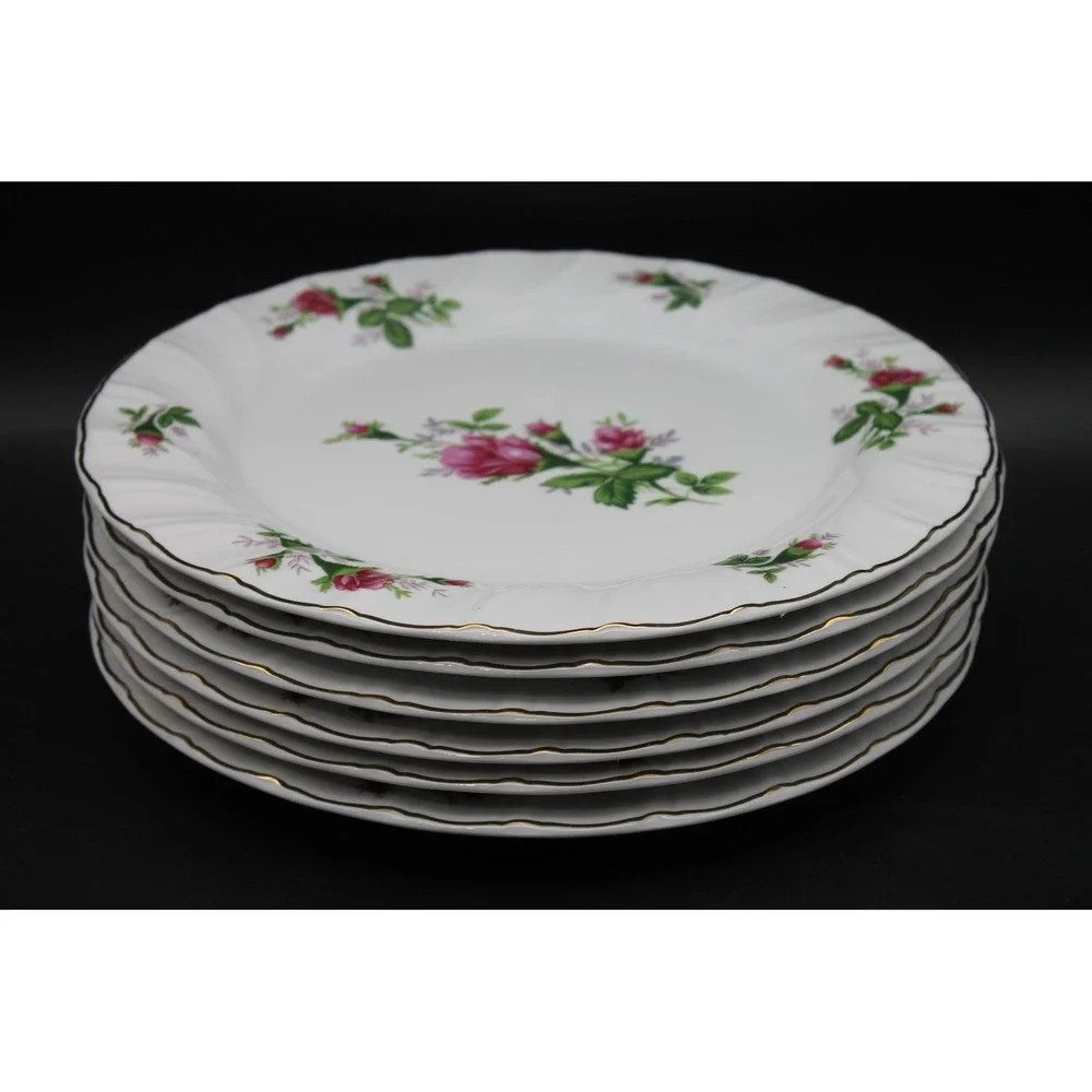 Lynns Victorian Rose Fine China 10.5